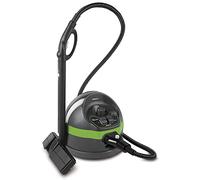 Polti Vaporetto Classic 65, Nettoyeur Vapeur avec Chaudière à Haute Pression jusqu'à 4 Bars, Bouchon de Sécurité, Capacité de 1,3 l, Fabriqué en Italie, 7 Accessoires Inclus, Noir et Vert