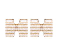 Polti Vaporetto Lecoaspira Kit de 2 serpillières PAEU0317 pour sols délicats