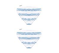 Polti Vaporetto PAEU0395 kit 2 serpillières pour accessoires brosse triangulaire de Polti Vaporetto Style