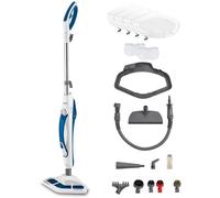 Polti Vaporetto™ SV460 Double Balai Vapeur 2-en-1 avec Nettoyeur Portable, Puissance 1500 W, 17 Accessoires, Chauffe Rapide 15 s, Réservoir Amovible, Filtre Anti-Calcaire, Autonomie Illimitée