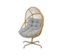 Poltrona Sospesa Girevole Hvar H150 Beige Arredamento Casa Interni Esterni Multicolore