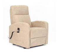POLTRONE ITALIA Chanel 2 Moteurs Fauteuil releveur inclinable Dispositif Médical 2 Roues siège à Micro-Ressorts Doux fauteuils électriques fauteuils de Relaxation Camel