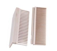 Poludatly Peigne à lisser, peigne à cheveux en fibre de nylon, clip de fixation en fer plat, fixation de lissage amovible pour lisser le fer plat