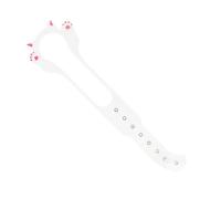 Poludatly Support de verrou de porte pour chat - Support de porte mignon - En forme de patte de chat - Loquet de porte pour chat - Garde les chiens à distance - Support réglable pour garder les