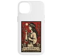 Poludnica Slave Folk Païen Mythe Sorcière Art Coque pour iPhone 14 Plus
