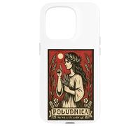 Poludnica Slave Folk Païen Mythe Sorcière Art Coque pour iPhone 15 Pro