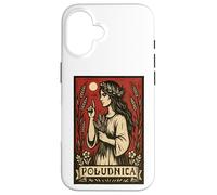 Poludnica Slave Folk Païen Mythe Sorcière Art Coque pour iPhone 16