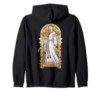 Poludnica Slavic Païen Mythe Folk Harvest Spirit Art Sweat à Capuche