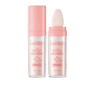 Polvo De Hadas Highlighter Patting Powder, Poudre de Fairy Patting Powder, Poudre à paillettes pour le corps des cheveux, du visage, du corps, Illuminateur de teint brillant Poudre de maquillage (rose