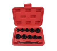 POLXLMOFXO 11pcs extracteur d'écrou haut métrique for une boîte de rangement for éliminer les boulons d'écrous vis têtes découpes