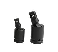 POLXLMOFXO 2pcs 1/2 '' 3/8 Socket d'impact articulaire universel de l'extension l'adaptateur prise 360 ° Tourner for la métallurgie minière