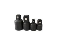 POLXLMOFXO 4PCS 1/4 3/8 1/2 DOUCHE DE DRIVE Adaptateur Convertisseur RÉDUCTEUR AIR IMPORT D'AIR CRAFTATEUR DOUCE CLÉTATEUR D'ADAPTATEUR DES TOINTAGES for LA MAIN(Schwarz)