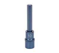 POLXLMOFXO Douille for vis hexagonale Longueur de l'outil Matériel main-d'œuvre en acier d'alliage S2 métrique 100x8mm 150x10mm 100x10mm outil matériel(100x10mm)