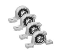 POLXLMOFXO Roulement for billes en alliage de Zinc, diamètre 8 10 12 17 Mm, Support monté sur bloc d'oreiller Kfl08 Kfl004 Kfl002 Kp08 Kp000 Kp003 Kp005 1 pièces(KP004 20mm)