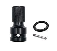 POLXLMOFXO Socket hexagonale en acier 1/2 "carré for 1/4" de la clé Solution USE Convertisseur d'entraînement outil d'impact 1 set adapté for Mintiml(01)