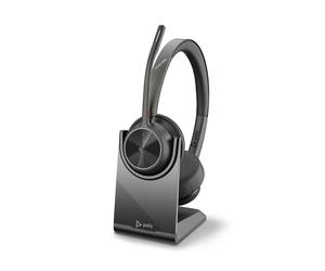 POLY 218476-02 écouteur/casque Avec fil &sans fil Arceau Bureau/Centre d'appels USB Type-A Bluetooth Socle de chargement Noir