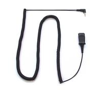 POLY 70765-01 Câble audio 3 m 2,5 mm noir