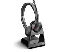 HP POLY Savi 7220 Office Wireless DECT On-Ear Headset - Black
