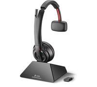 POLY 8210 UC Casque Sans fil Arceau Bureau/Centre d'appels Noir