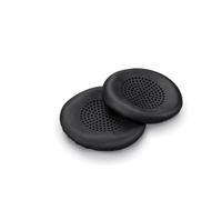 POLY 85Q51AA: Kit de 2 oreillettes de remplacement en similicuir noir pour casque Voyager FOCUS Series, dimensions colis 190x210x55mm, poids 300g
