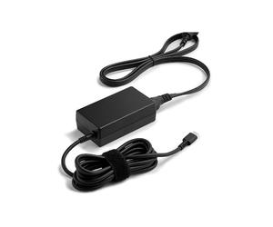 POLY Adaptateur Secteur USB-C 65W B92SVAA avec Cordon d'Alimentation USB-C (Kit Complet)