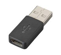 POLY Adaptateur USB-C vers USB-A 85Q49AA Origine Chine - Adaptateur USB Type-C mâle vers USB Type-A femelle - Compatibilité universelle - Fabricant POLY