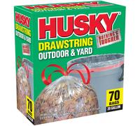 Poly-America HK39DS070C-M Sac transparent de 39 gal, 3 pi 4 po de longueur x 2 pi 9 po de largeur x 1 mil d' paisseur