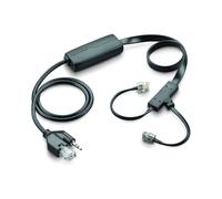 POLY APC-43 Décroché Électronique TAA (85Q55AA) Connecteur Mâle vers Mâle, Noir, Quantité 1