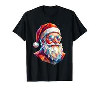 Poly Art Père Noël T-Shirt