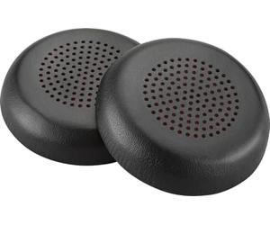 POLY - AUDIO Coussin d'oreille de Rechange en Similicuir Noir Voyager Focus 2