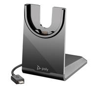 Poly Socle de charge Voyager USB-C 783R7AA – Recharge rapide 45W – Compatible Voyager 4300/Focus 2