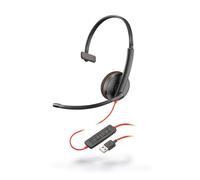 POLY Blackwire 3210 Casque Avec fil Arceau Appels/Musique USB Type-A Noir