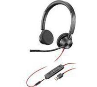 POLY Blackwire 3315 Casque filaire Casque bureau/central appelant USB type A Noir