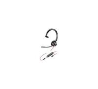 Poly Blackwire 3315 - Microsoft Teams - 3300 Series - micro-casque - sur-oreille - filaire - jack 3,5mm, USB-C - Certifié pour Microsoft Teams