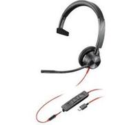 Poly Blackwire 3315 - Microsoft Teams - 3300 Series - micro-casque - sur-oreille - filaire - jack 3,5mm, USB-C - Certifié pour Microsoft Teams G
