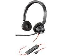 Poly Blackwire 3320 - Microsoft Teams - 3300 Series - micro-casque - sur-oreille - filaire - USB-C - Certifié pour Microsoft Teams G