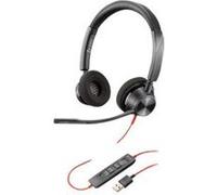 Poly Blackwire 3320 - Microsoft Teams - 3300 Series - micro-casque - sur-oreille - filaire - USB - Certifié pour Microsoft Teams G