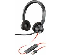 Poly Blackwire 3320 - Série 3300 - Casque d'écoute - supra-auriculaire - filaire - USB