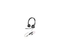 Poly Blackwire 3325 - Microsoft Teams - 3300 Series - micro-casque - sur-oreille - filaire - USB, jack 3,5mm - Certifié pour Microsoft Teams