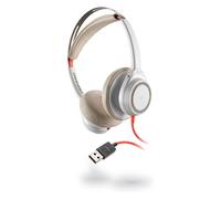 Poly Blackwire 7225 - Casque - Arceau - Appels et musique - blanc - binaural - filaire