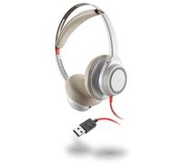 Poly Blackwire 7225 Casque Avec fil Arceau Appels/Musique USB Type-C Blanc