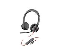 Poly Blackwire 8225-M - Micro-casque - sur-oreille - filaire - Suppresseur de bruit actif - USB-A