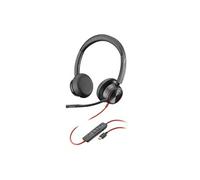 Poly Blackwire 8225-M - Micro-casque - sur-oreille - filaire - Suppresseur de bruit actif - USB-C