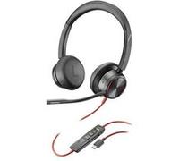 Poly Blackwire 8225 - Micro-casque - sur-oreille - filaire - Suppresseur de bruit actif - USB-C - certifié Zoom G