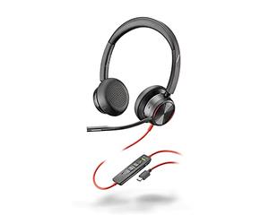 POLY Blackwire BW8225 Micro-casque USB-C ANC- 2 écouteurs