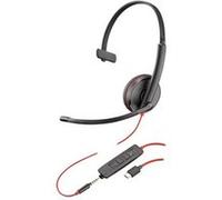 Poly Blackwire C3215 - 3200 Series - micro-casque - sur-oreille - filaire - jack 3,5mm, USB-C G