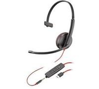 Poly Blackwire C3215 - 3200 Series - micro-casque - sur-oreille - filaire - jack 3,5mm, USB-C G