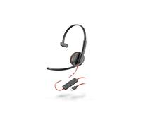 Poly Blackwire C3215 - 3200 Series - micro-casque - sur-oreille - filaire - USB, jack 3,5mm
