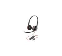 Poly Casque arceau Blackwire C3220 - USB-A filaire - Sur-oreille - Noir