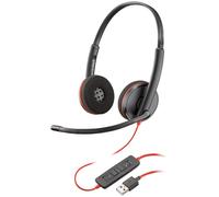 Poly Blackwire C3220 USB - 3200 Series - micro-casque - sur-oreille - filaire - USB - isolation acoustique